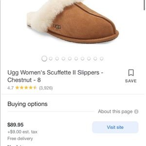 New UGG slippers